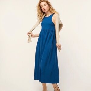 J Crew Knit cutaway tank maxi dress XXS